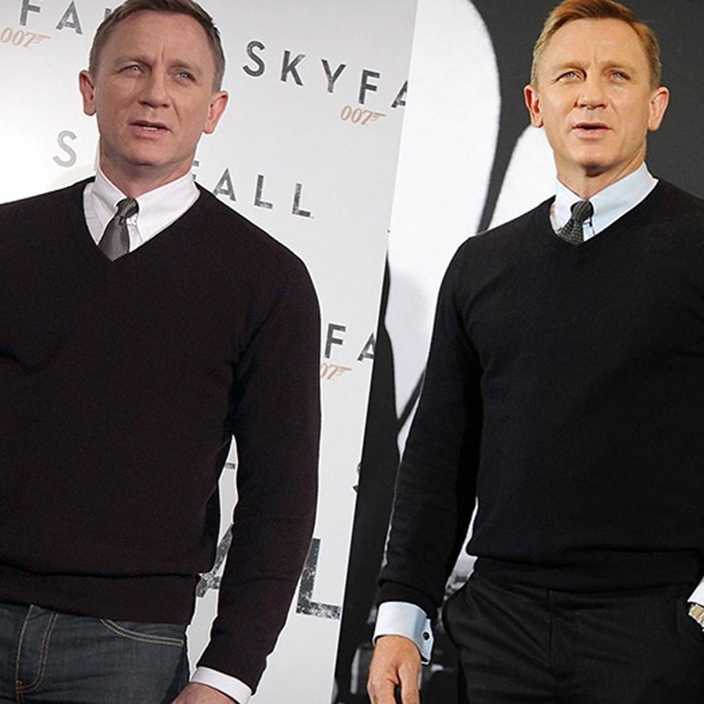 Daniel Craig's John Smedley Skyfall Sweater