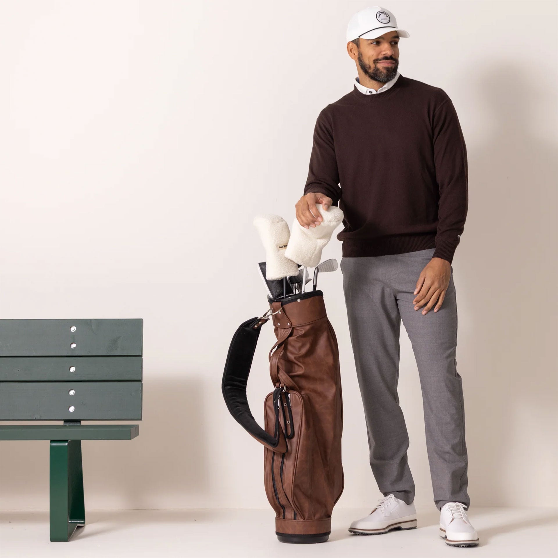 CPG GOLF ベージュ ゴルフバッグ ONE SIZE Jones Original Kodiak Golf Bag | Uncrate Supply