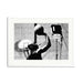 Michael Jordan Smoking & Shooting Framed Print - White