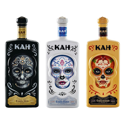 KAH Tequila Ceramic Bottle Set