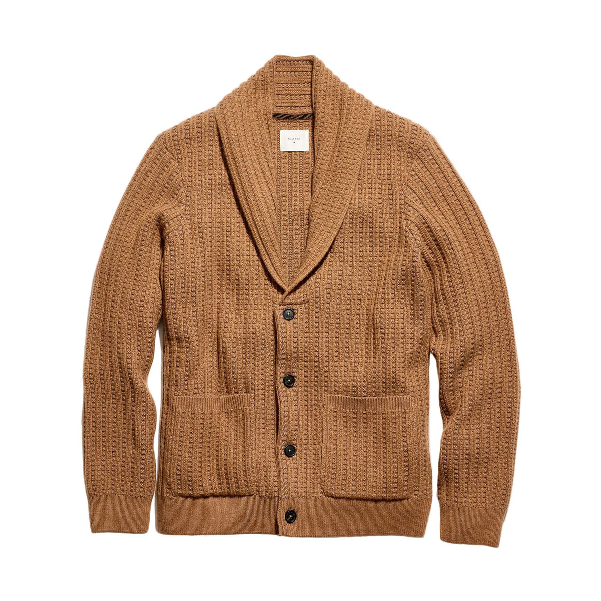 Billy Reid Keith Cardigan Camel Heather