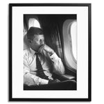 John F. Kennedy Framed Print - Black Frame