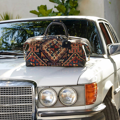 King Duffle Bespoke Reclaimed Rug Duffle Bag