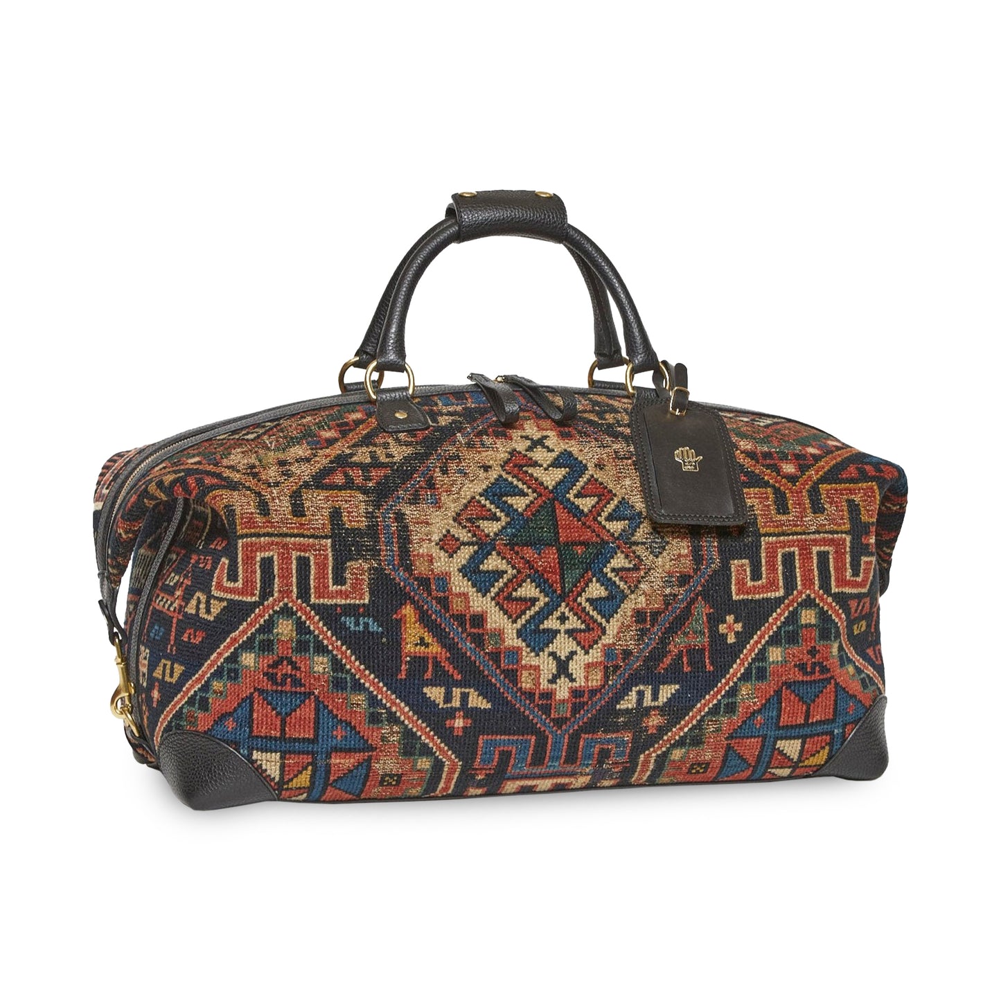 King Kennedy Bespoke Reclaimed Rug Duffle Bag