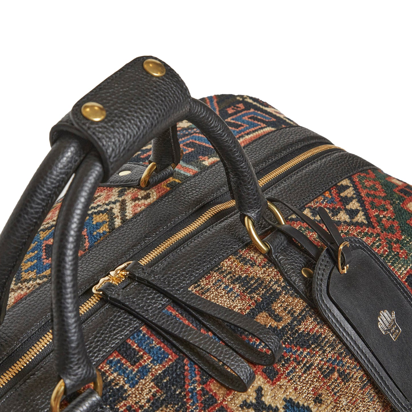 King Kennedy Bespoke Reclaimed Rug Duffle Bag