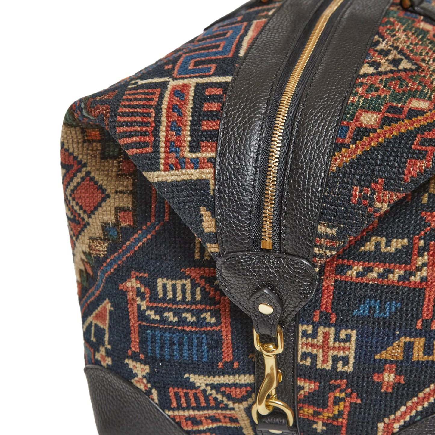 King Duffle Bespoke Reclaimed Rug Duffle Bag