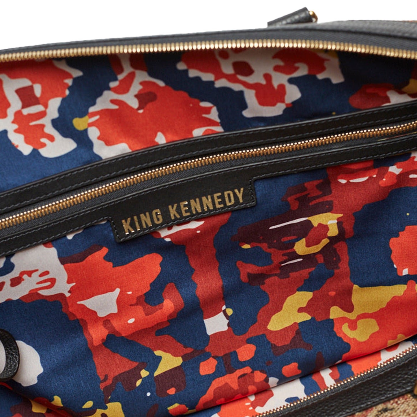 King Duffle Bespoke Reclaimed Rug Duffle Bag