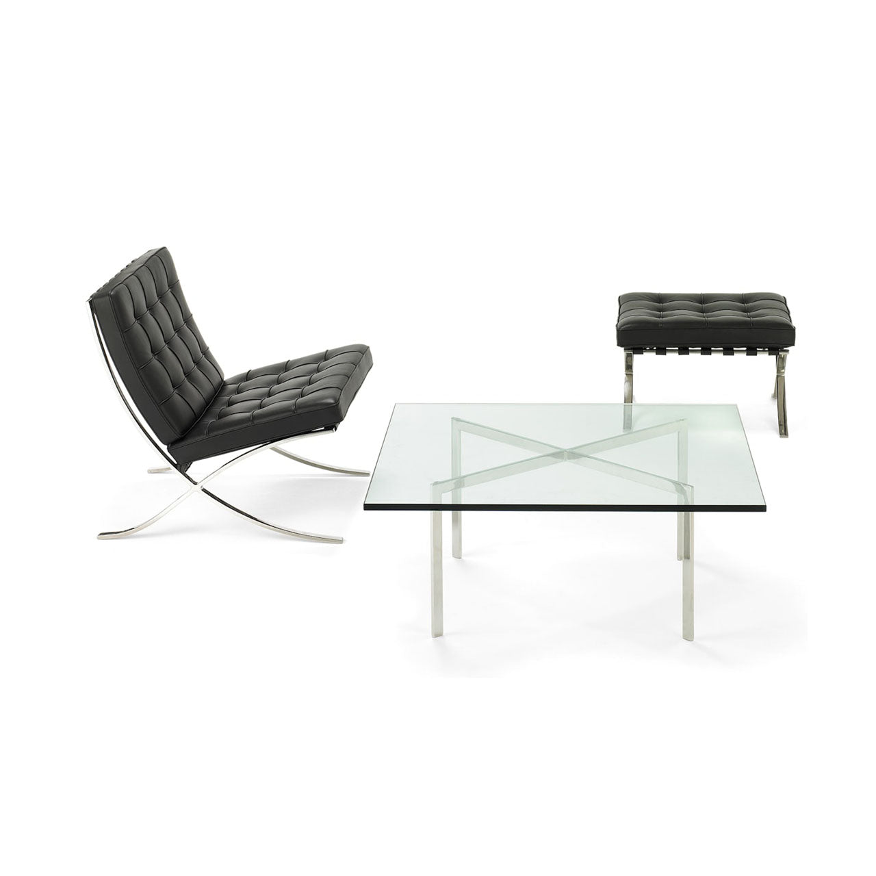 Knoll Barcelona Chair & Ottoman