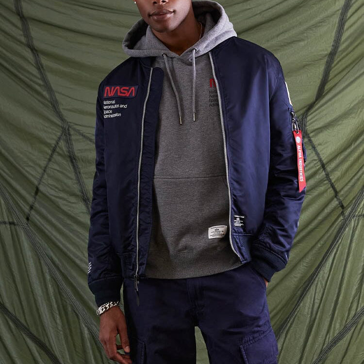 ALPHA INDUSTRIES L-2B NASA GEN II BOMBER JACKET | Uncrate Supply