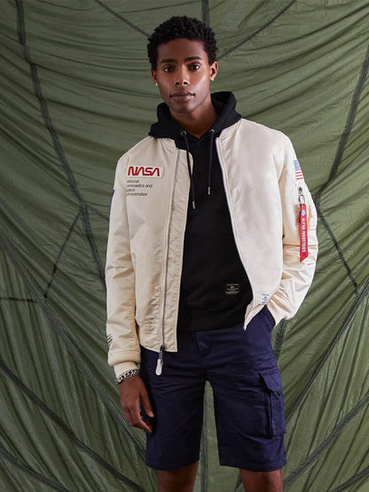 ALPHA INDUSTRIES L-2B NASA GEN II BOMBER JACKET