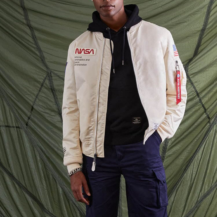 ALPHA INDUSTRIES L-2B NASA GEN II BOMBER JACKET | Uncrate Supply
