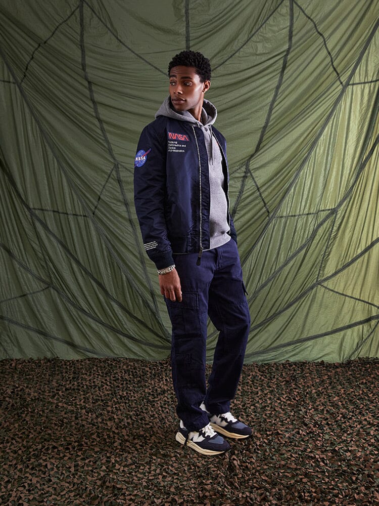 ALPHA INDUSTRIES L-2B NASA GEN II BOMBER JACKET | Uncrate Supply