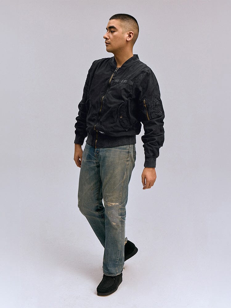 Alpha Industries L-2B Rip And Repair Bomber Jacket