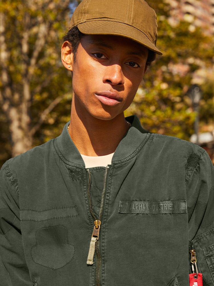 Alpha Industries L-2B Rip And Repair Bomber Jacket