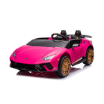 Ride-On Lamborghini Huracan Electric Car - Pink