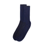 American Trench Cashmere Marl Socks - lapis