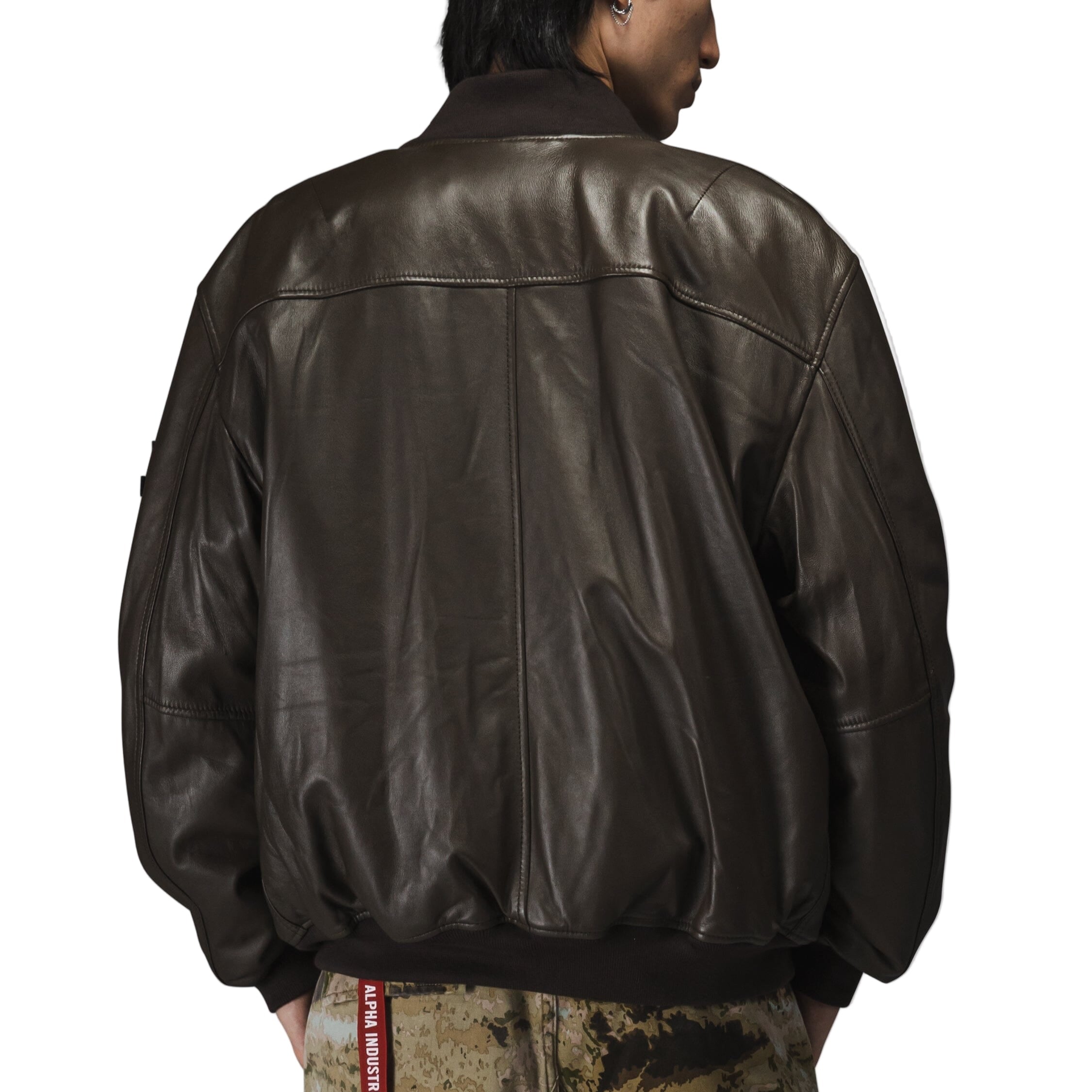 ジャケット・アウター SOFT LEATHER MA-1 FLIGHT JACKET Alpha Industries Leather MA-1 Flight Jacket | Uncrate Supply