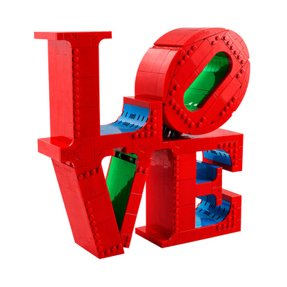 LEGO Love Sculpture