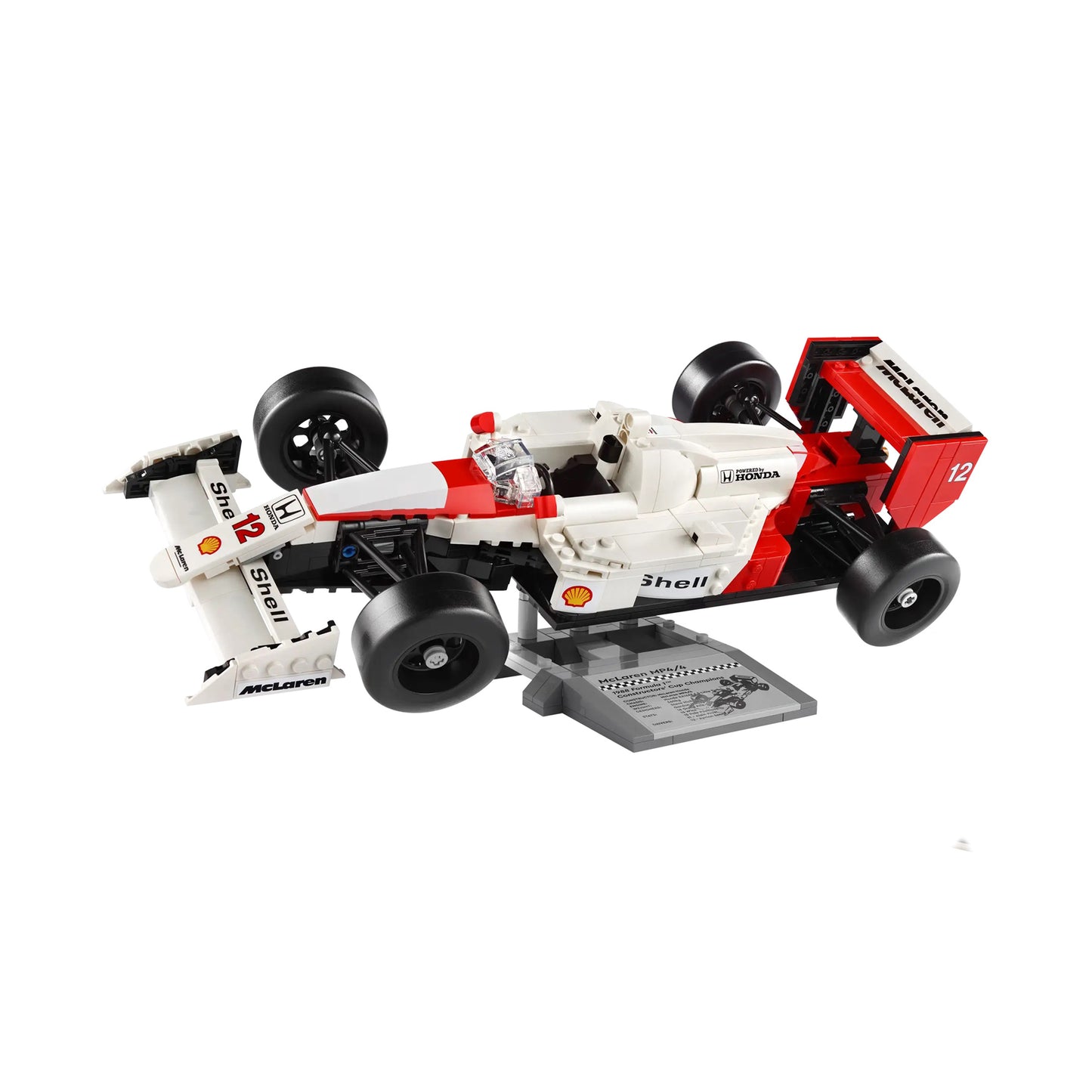 LEGO McLaren MP4/4 & Ayrton Senna Race Car