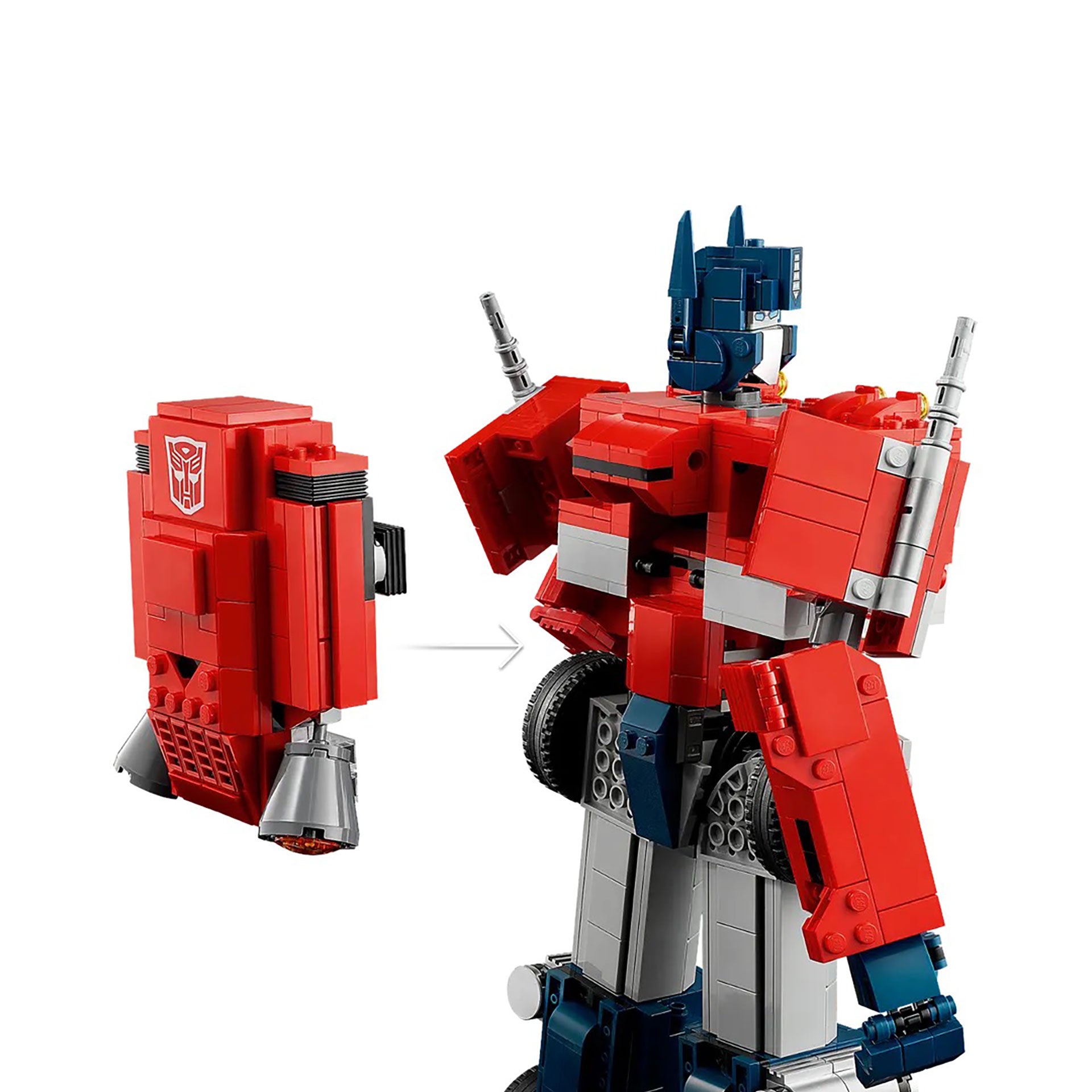 Lego Transformers #50: Optimus Prime (With Trailer & Flight Tech) 