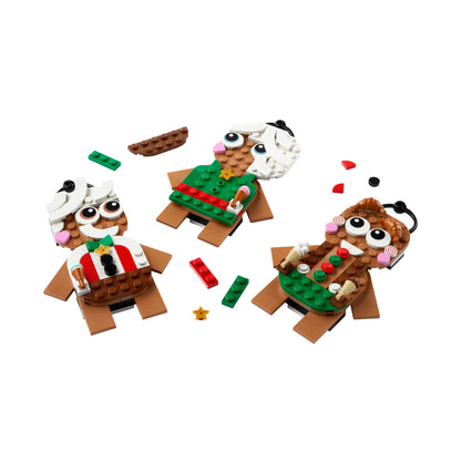 LEGO Gingerbread Ornaments