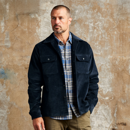 Line of Trade Corduroy Camp Overshirt