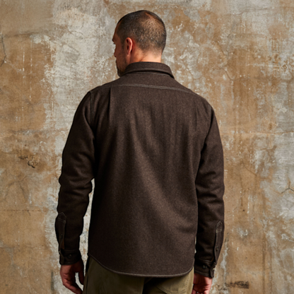 Line of Trade Melton Overshirt
