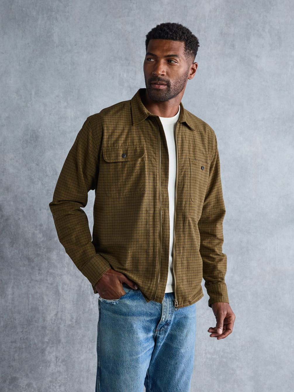 Brewer Zip Shirt