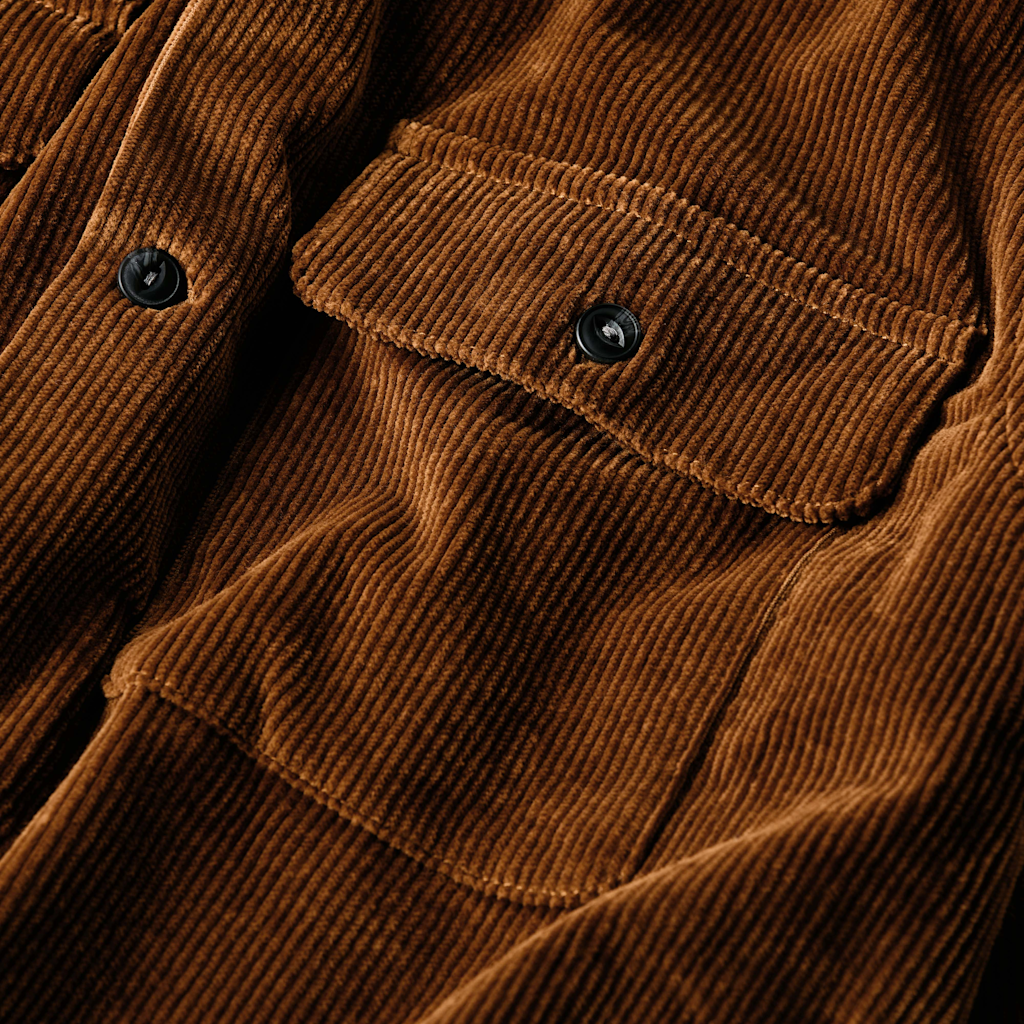 Line of Trade Corduroy Camp Overshirt