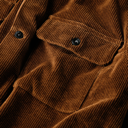 Line of Trade Corduroy Camp Overshirt