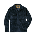 Line of Trade Corduroy Camp Overshirt - Midnight