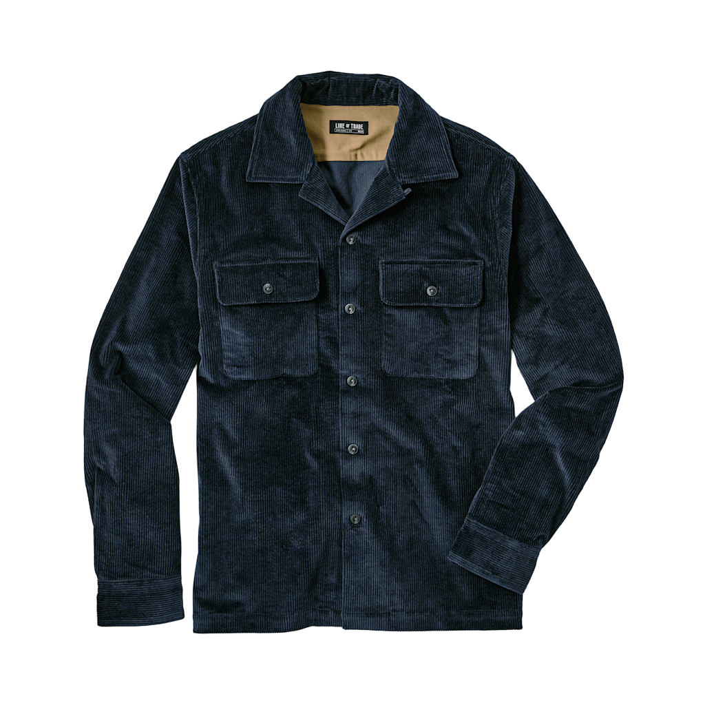 Line of Trade Corduroy Camp Overshirt