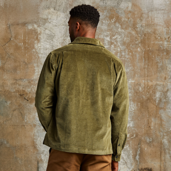 Line of Trade Corduroy Camp Overshirt