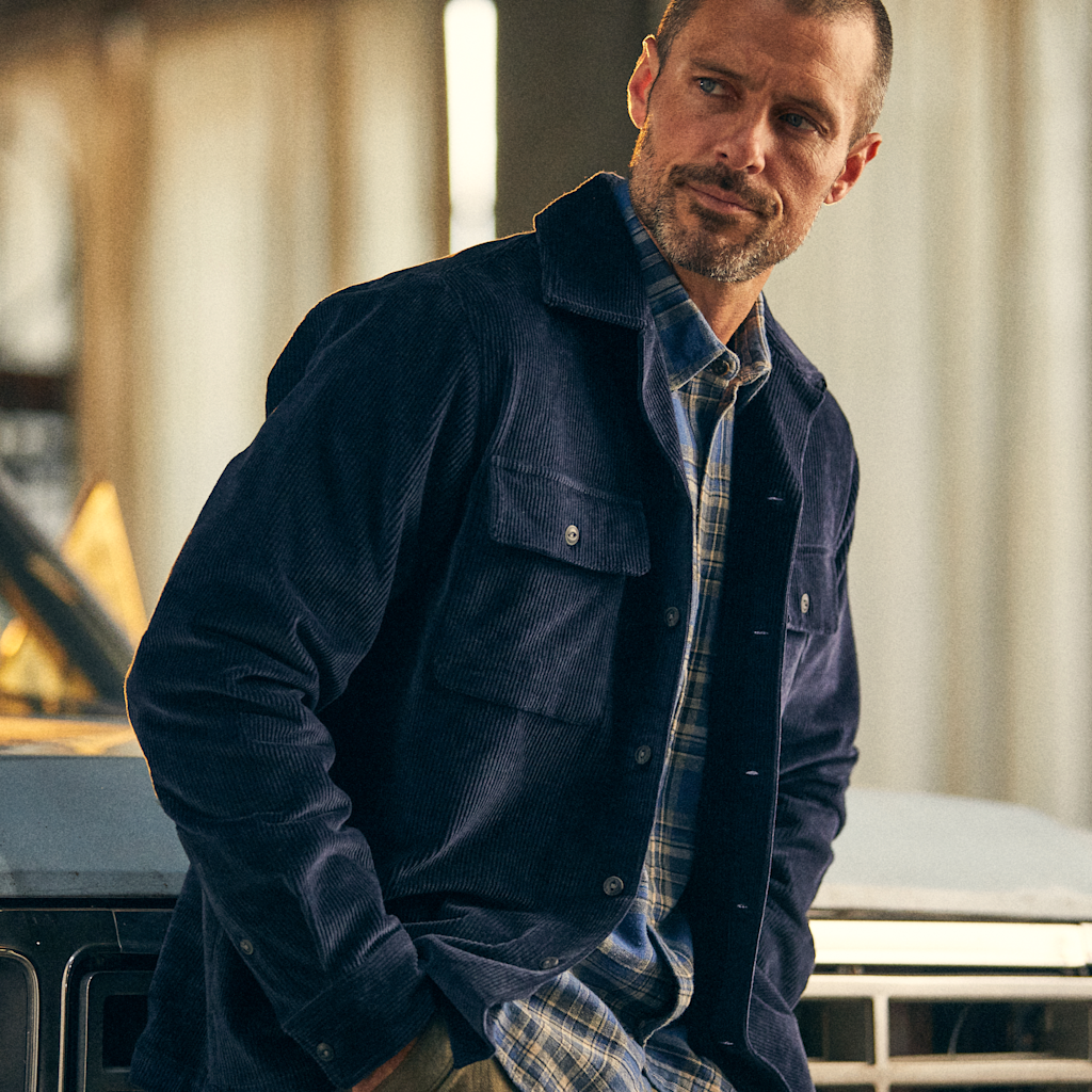 Line of Trade Corduroy Camp Overshirt