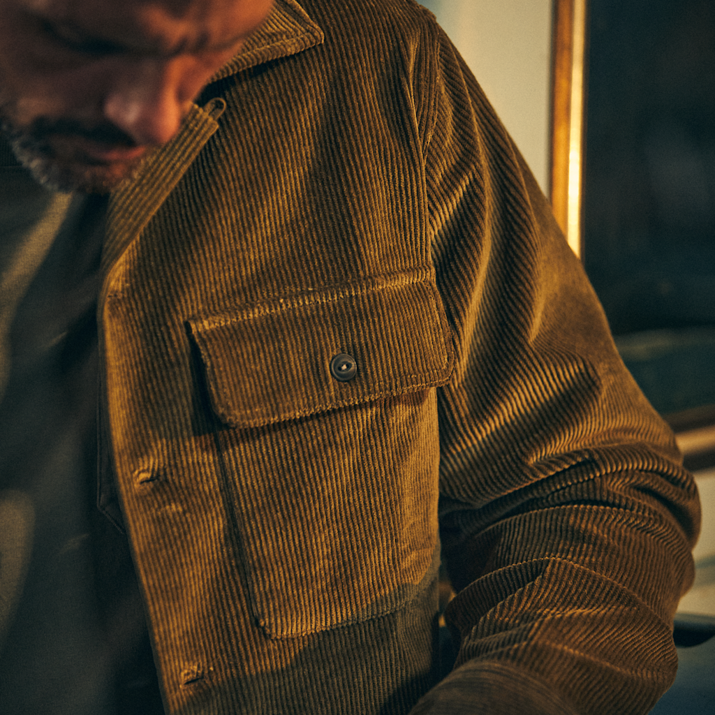 Line of Trade Corduroy Camp Overshirt