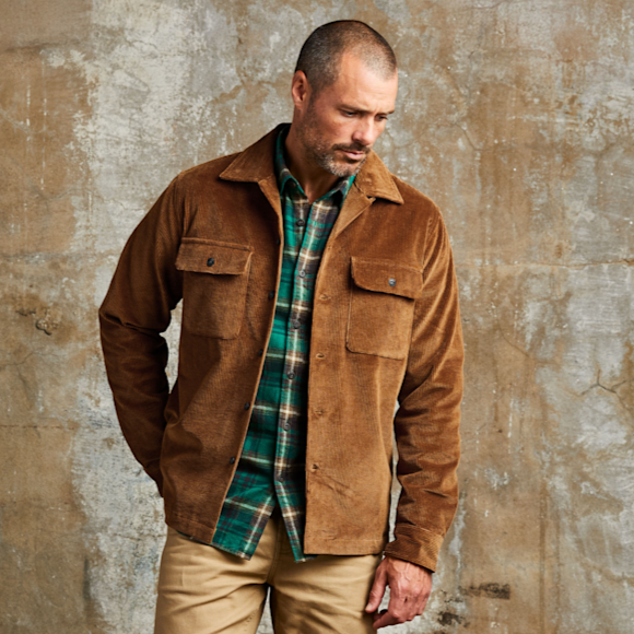 Line of Trade Corduroy Camp Overshirt