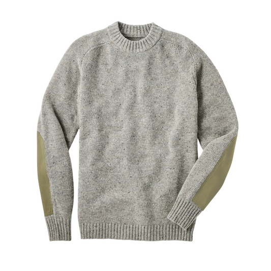 Line of Trade Donegal Guide Sweater Concrete Gray