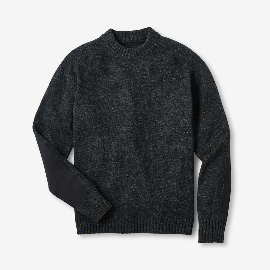 Line of Trade Donegal Guide Sweater Dark Charcoal