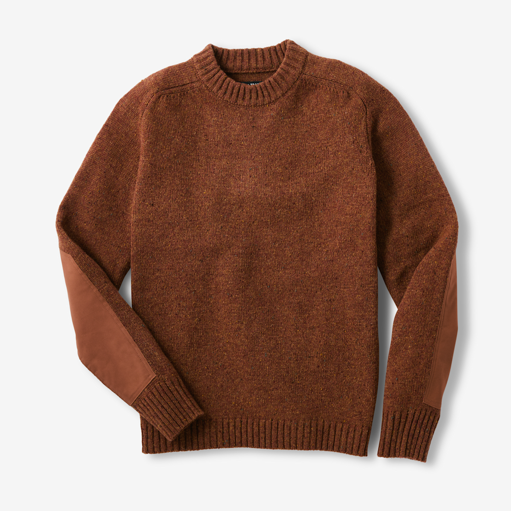 Line of Trade Donegal Guide Sweater Ginger Brown