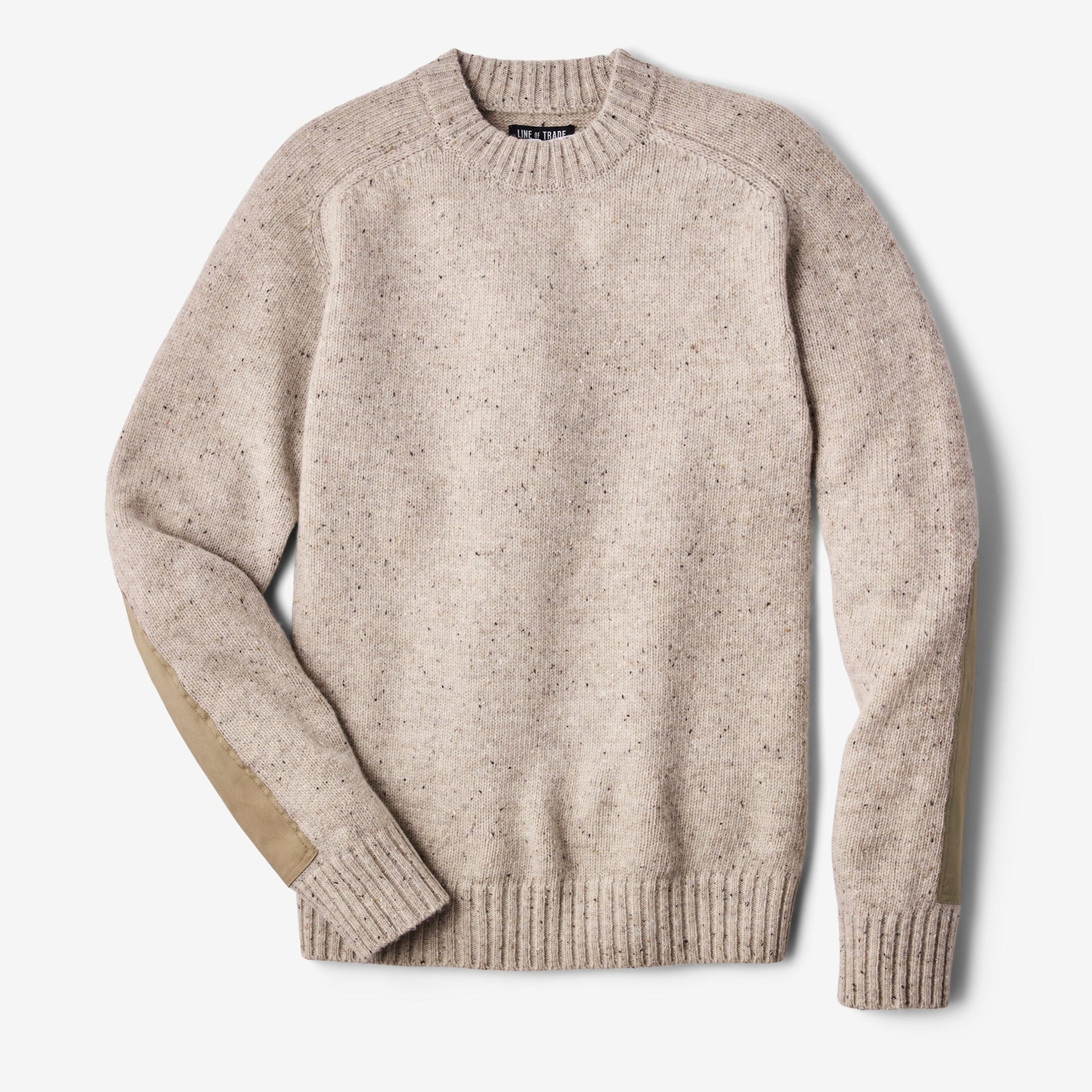 Line of Trade Donegal Guide Sweater Oatmeal