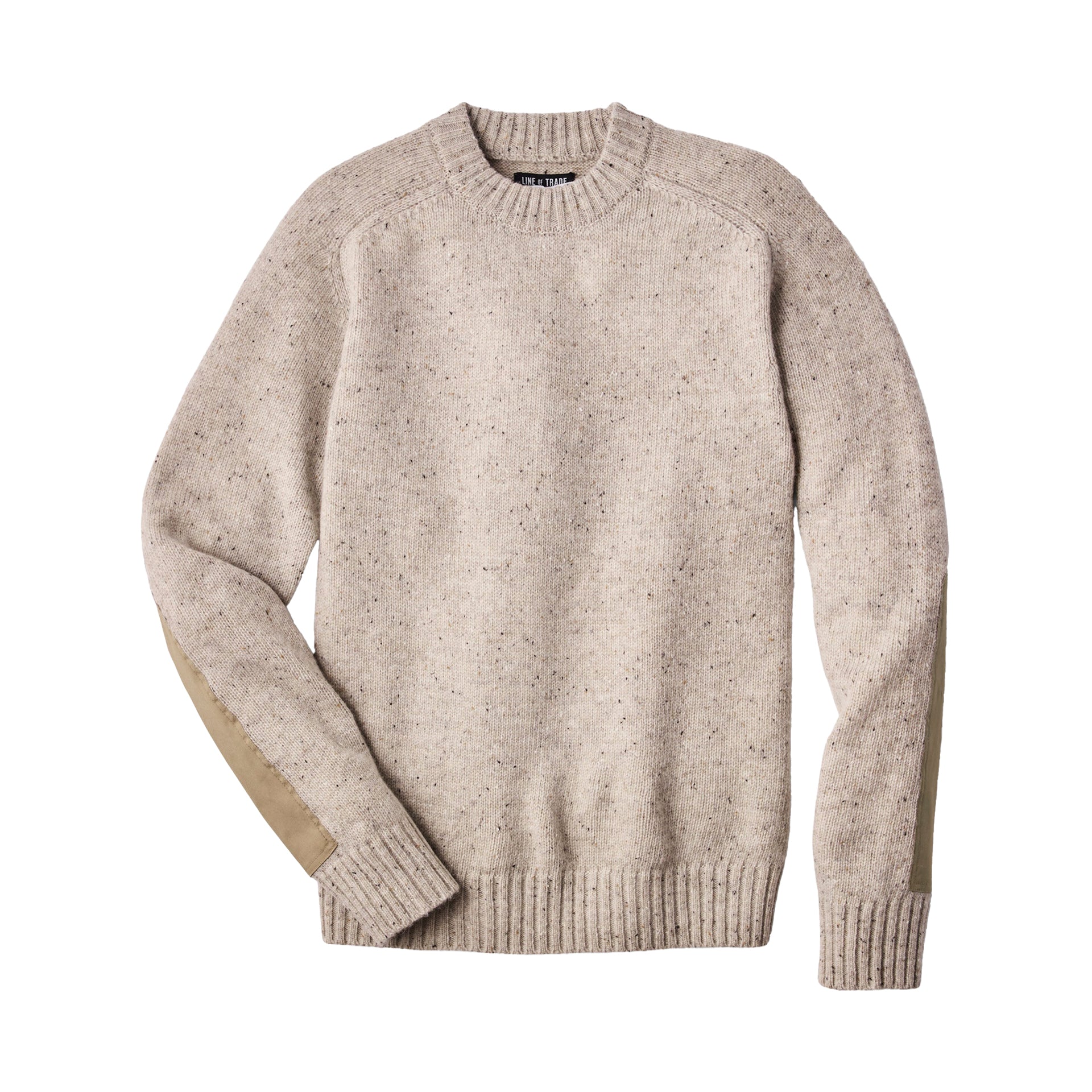 Line of Trade Donegal Guide Sweater Oatmeal