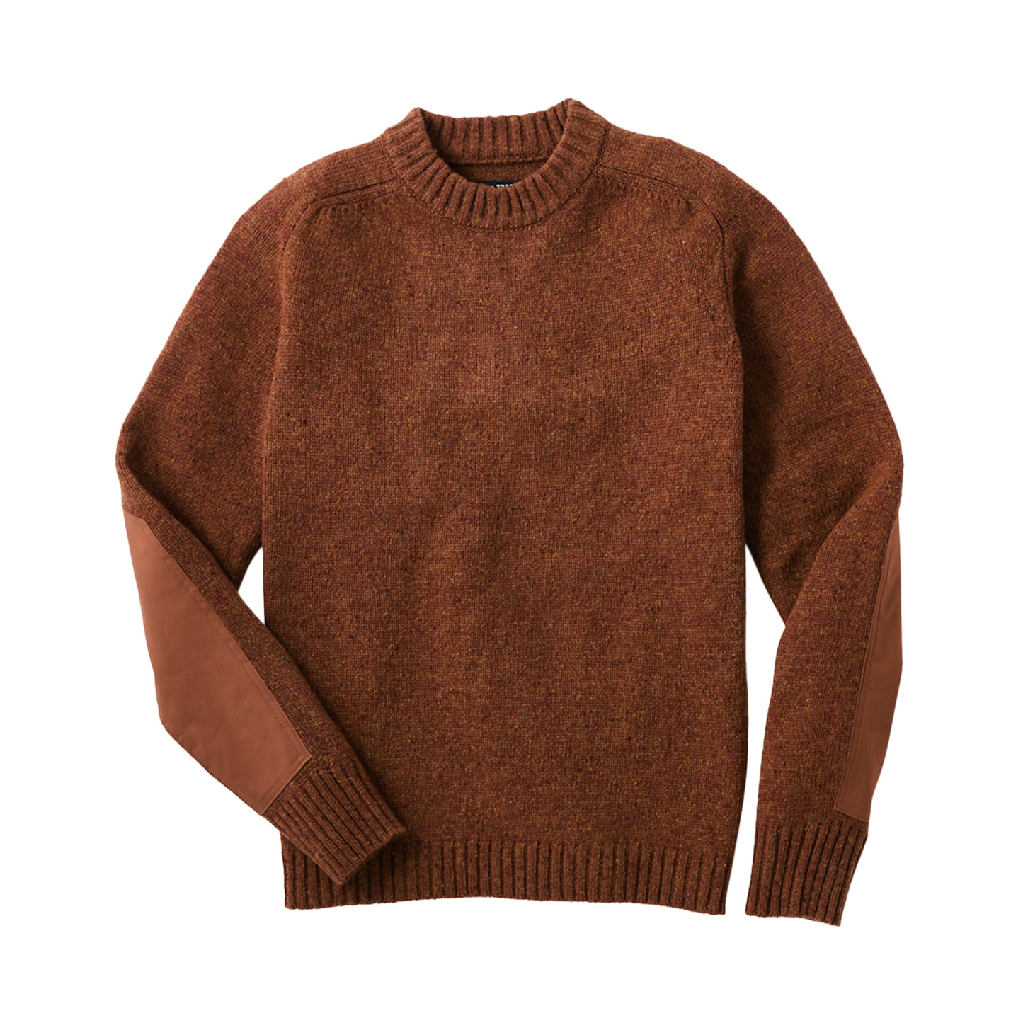 Line of Trade Donegal Guide Sweater Ginger Brown