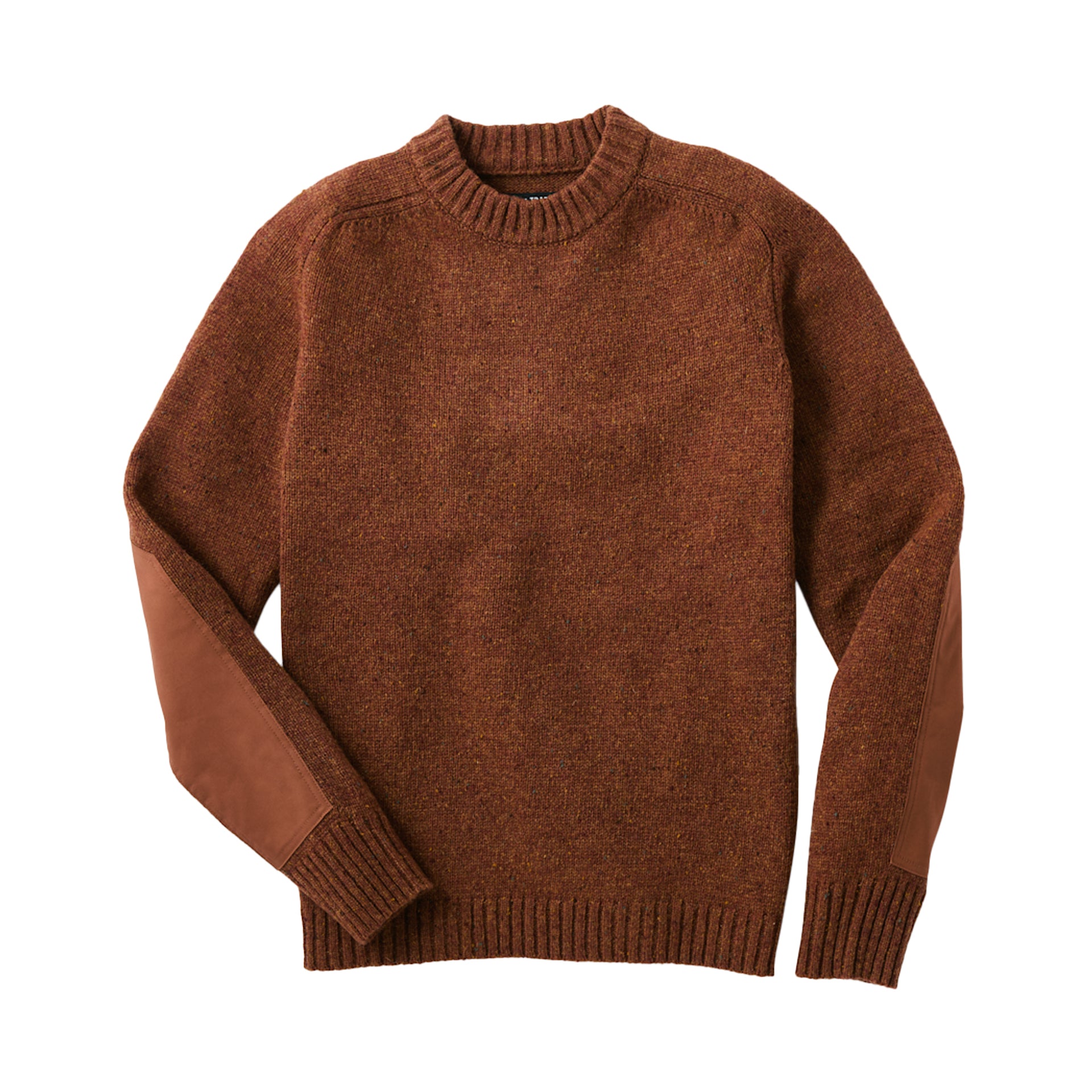 Line of Trade Donegal Guide Sweater Ginger Brown