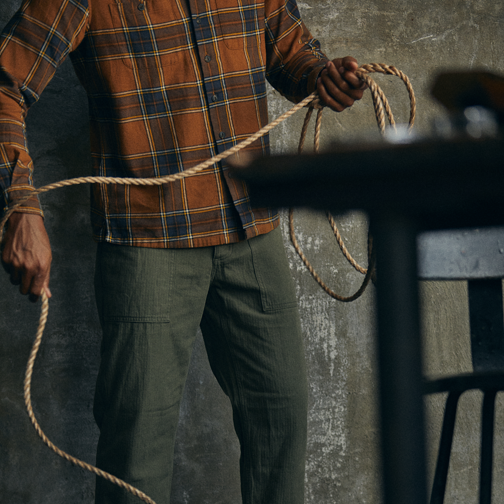 Line of Trade Herringbone Fatigue Pant
