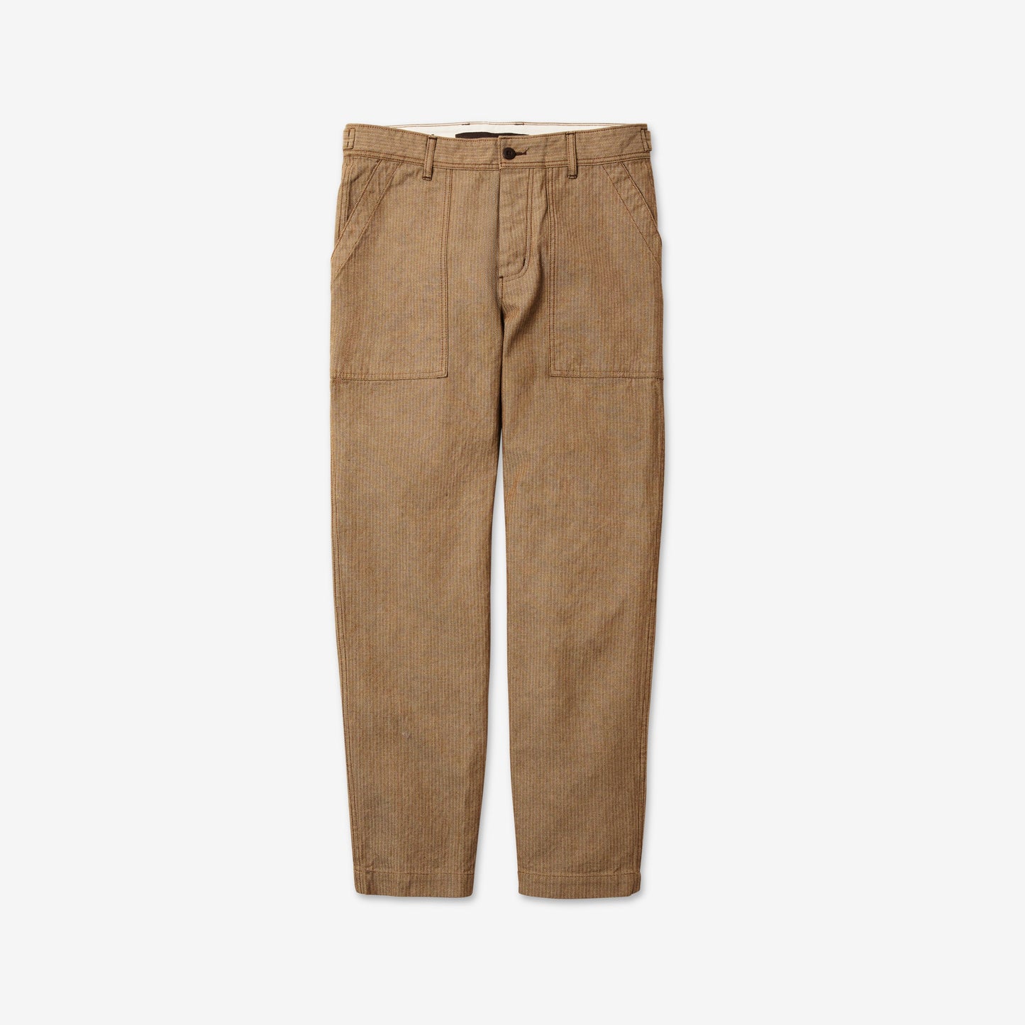 Line of Trade Herringbone Fatigue Pant Birch Brown