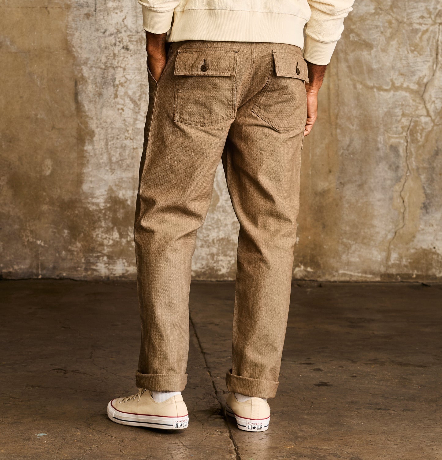 Line of Trade Herringbone Fatigue Pant