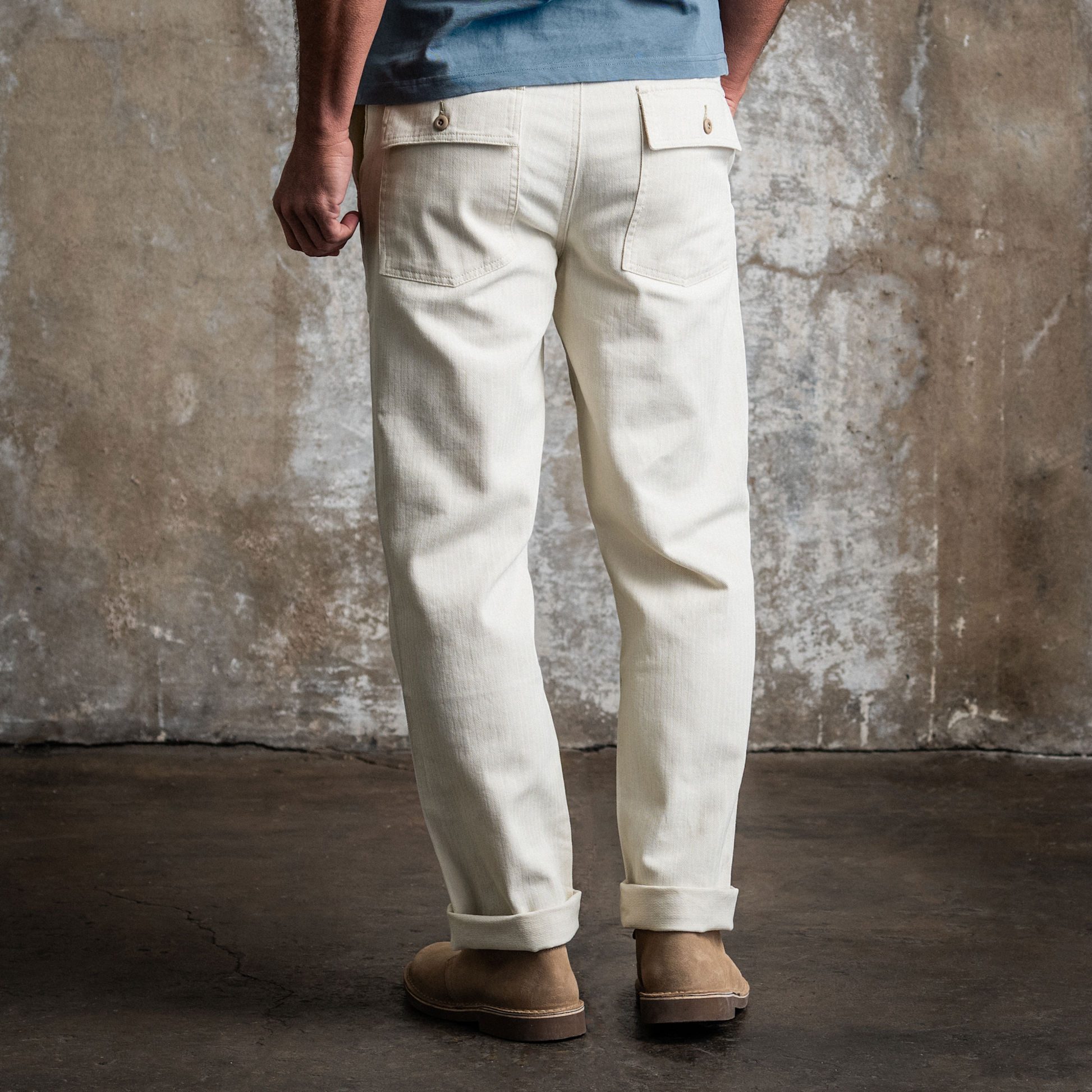 Line of Trade Herringbone Fatigue Pant