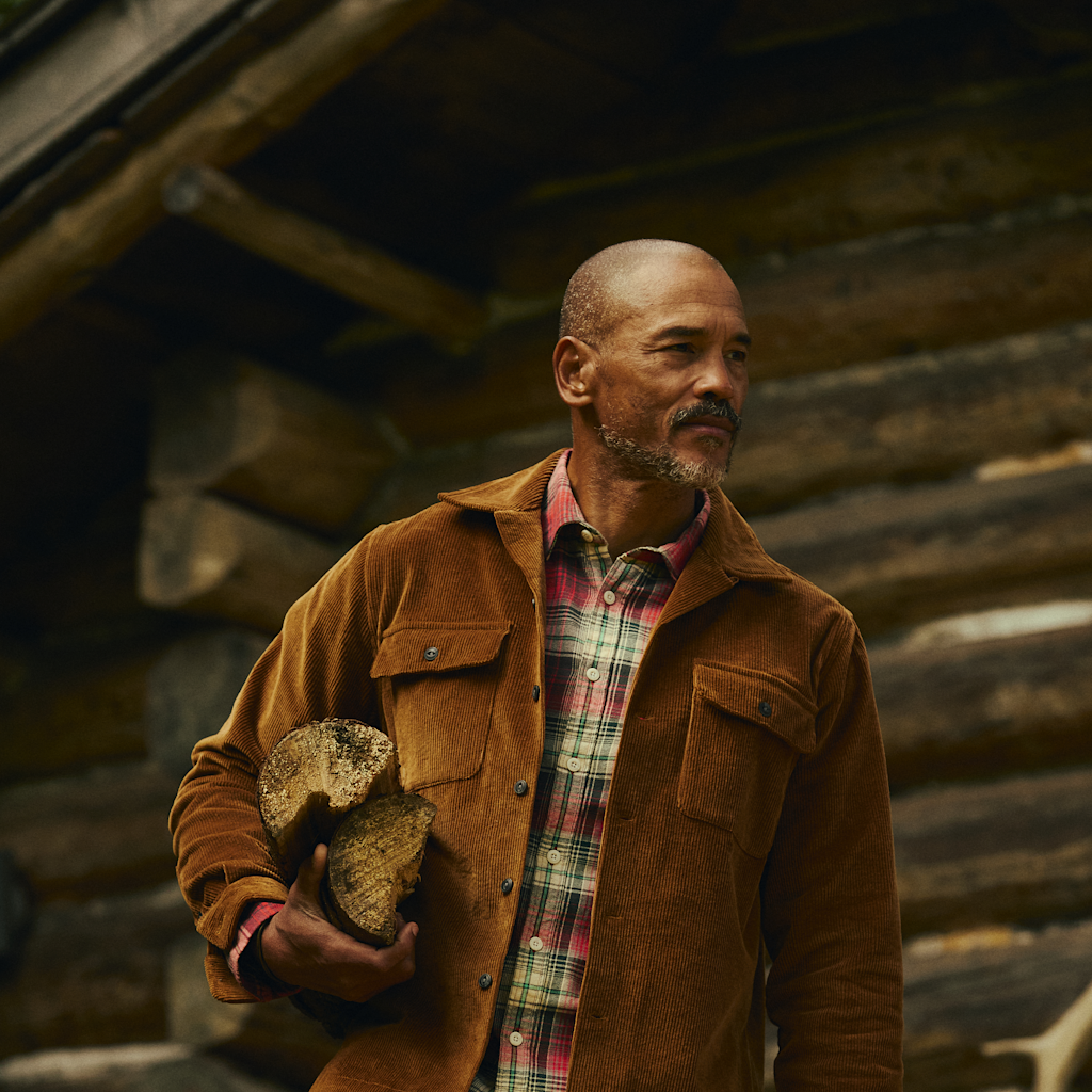 Line of Trade Corduroy Camp Overshirt