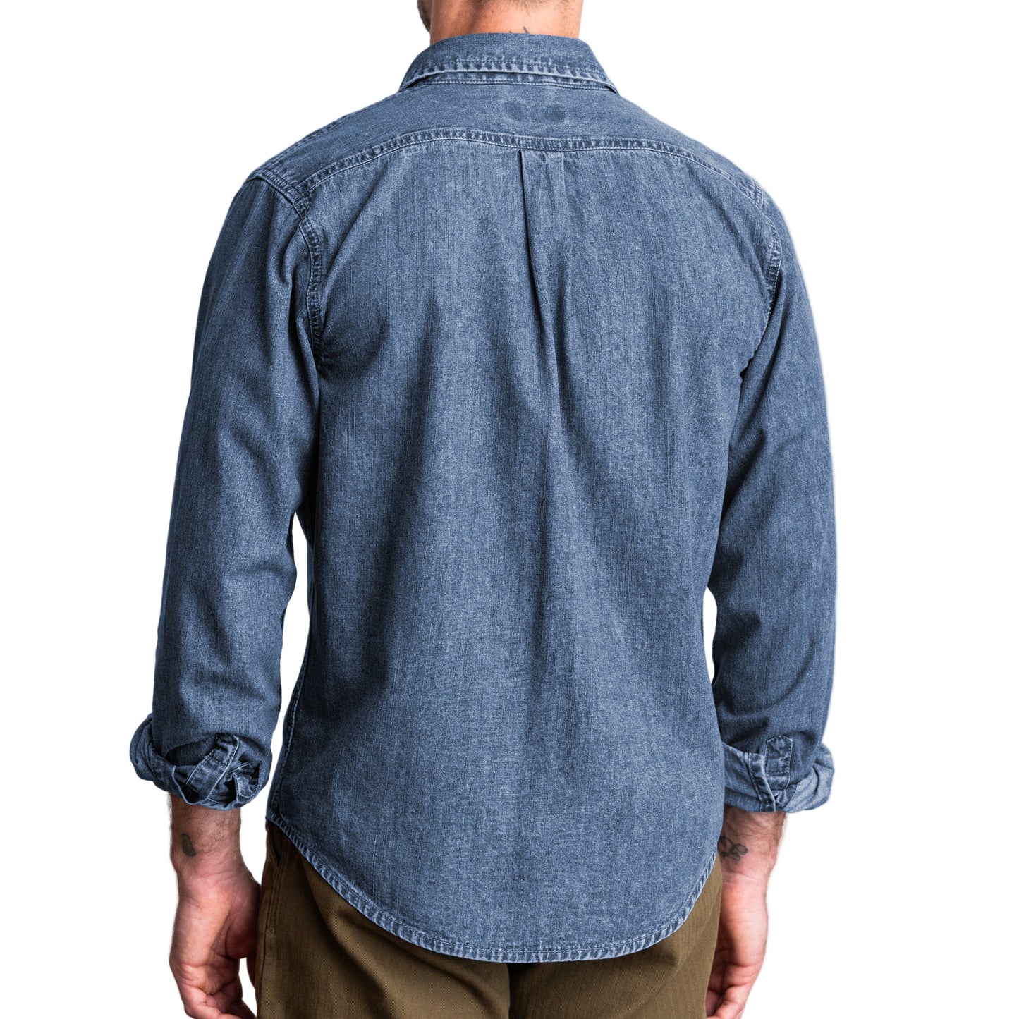 Line of Trade Foundry Denim Shirt Washed Black / XL Line of Trade Foundry Denim Shirt Washed Black / XL