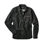 Line of Trade Foundry Denim Shirt - Washed Black